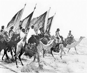 Ikhwan troops, 1911, prior to their revolt.