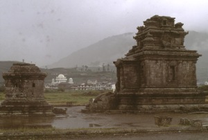 Dieng, Central Java, 2002.  There was no mosque there when I visited in 1975.