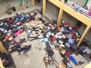 Garissa, Kenya: dead multitudes